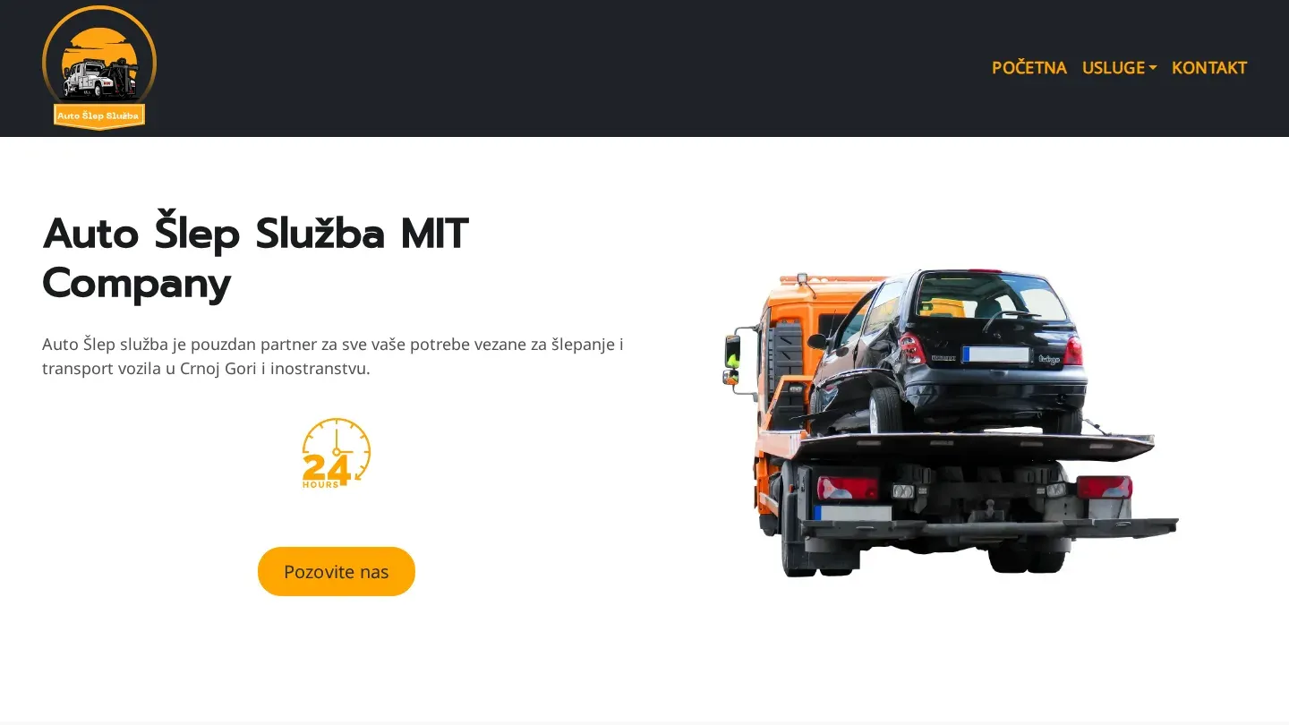 Auto Šlep Služba — autoslepsluzba.me
