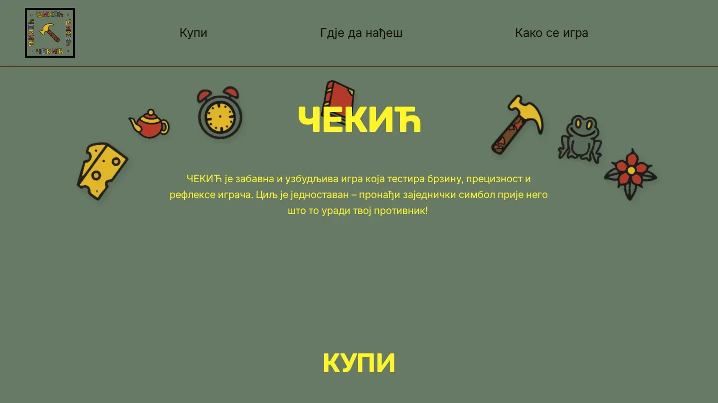 Čekić — cekicigra.com