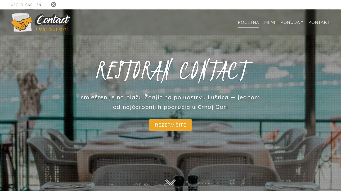 Restoran Contact — restorancontact.me
